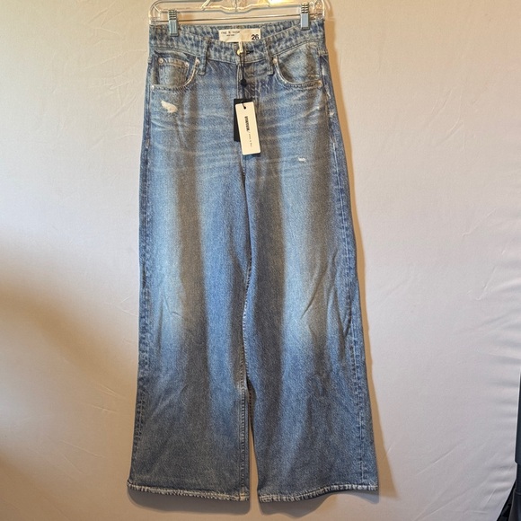 rag & bone Denim - Rag & Bone Miramar Sofie Wide Leg Ankle Jeans 26 NWT Minetta Wash High Rise